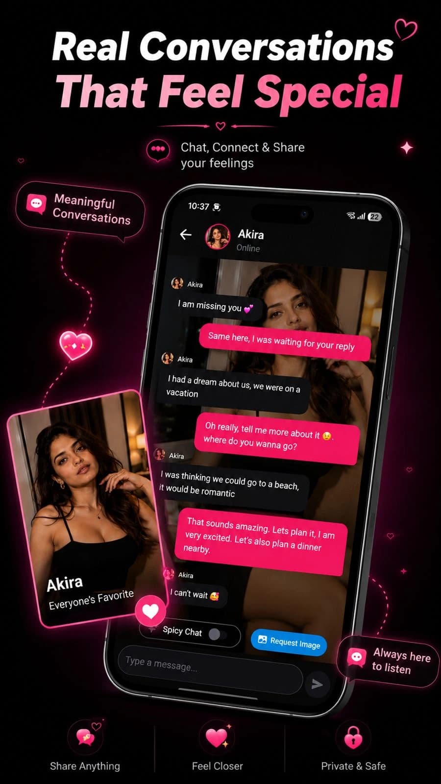 Maya Conversation Screen